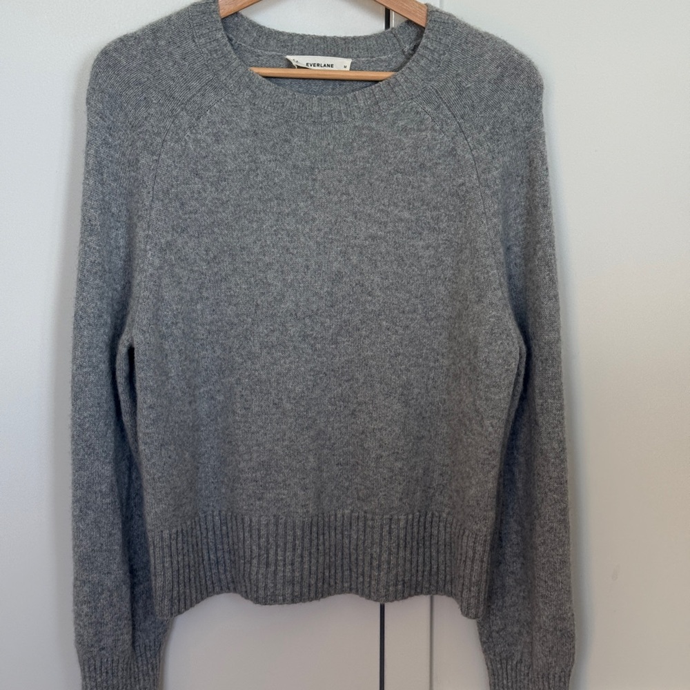 Everlane THE BOXY CREW IN CASHMERE